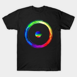 Symbols of planets luminescent paint T-Shirt